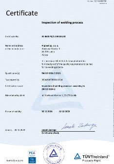 Sertifikat Aliplast Sp. z o.o._EN ISO 3834 EN